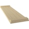 Ekena Millwork Americraft 4-Board Exterior Wood Joined Board-n-Batten Shutters w/ End Batten, ARW103BB414X55NTH, PR ARW103BB414X55NTH - alternate 4